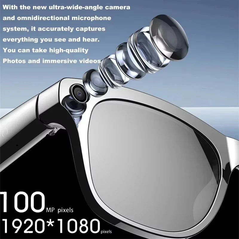 Gafas con camara 8k HD y 800w pixeles