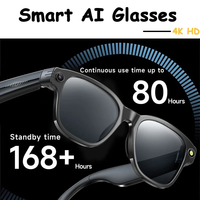 Gafas con camara 8k HD y 800w pixeles