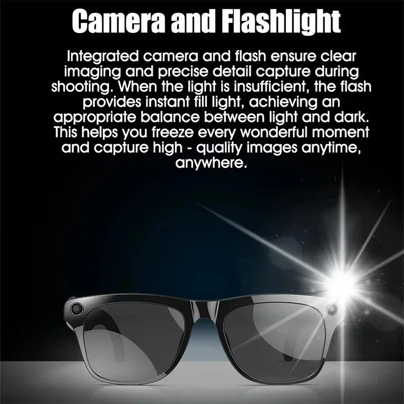 Gafas con camara 8k HD y 800w pixeles